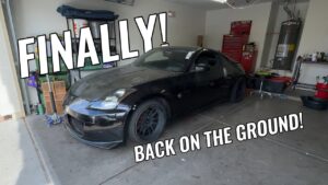 The 350Z is almost ready for its first drift event!