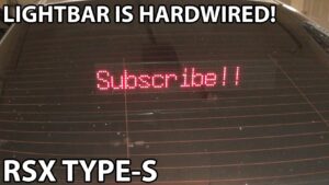 Finishing up the lightbar!