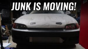 Last minute wastegate setup, and Junk's FINALLY driving!