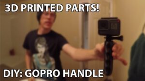 DIY: 3D Printed GoPro Handle!!