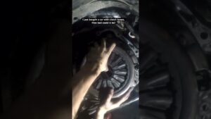 Yeah.. you should see the throw out bearing! 🔥🔥🔥#350z #nissan #driftcar #drift #fail