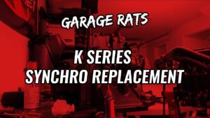 RSX transmission gets new synchros!