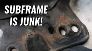 Polyurethane bushings in, Subframe out!