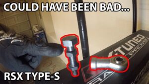 Tie Rod Ends and Camber Kit in Hot Garage!