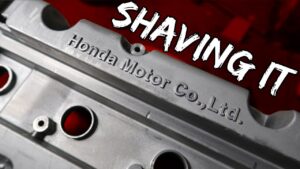 Meet the GTI! Shaving a K Series Valve Cover