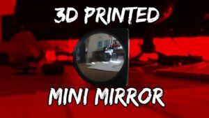 FLAWLESS ABS 3D PRINTED MINI MIRROR! TURBO PITBIKE..?