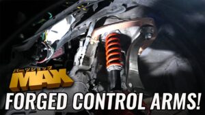 Replacing the (bent?) 350Z control arms with BEEFY ones!