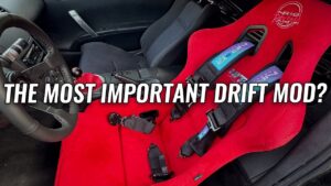 The 350Z drift car gets SERIOUS interior upgrades!